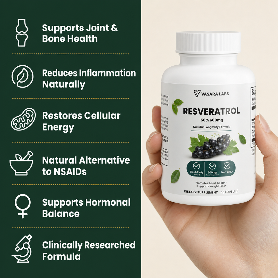 Resveratrol Capsules (50% 600mg)